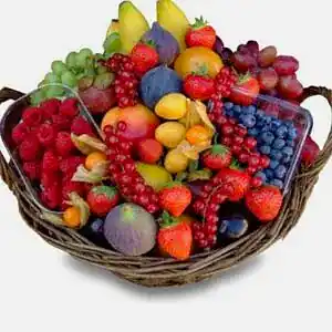 Фруктовая корзина с ягодами#1
